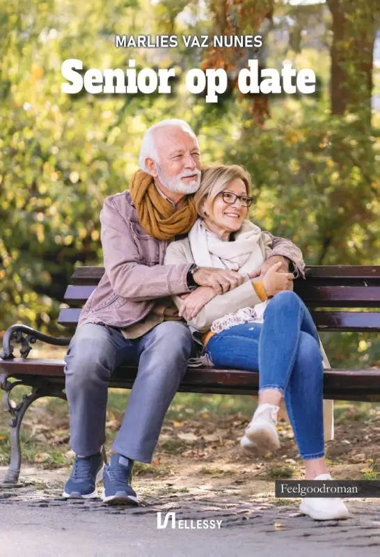 De boekcover van senior op date door Marlies Vaz Nunes, uitgegeven door Feelgoodroman en Ullensy
