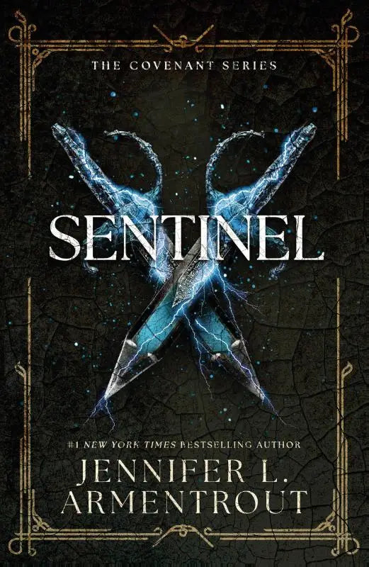 De boekomslag van sentinel door jennifer l toont de epische afsluiting van de steamy paranormal romance serie covenant