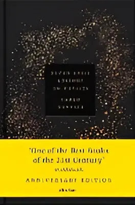 Zwarte hardcover Seven brief lessons on physics jubileumeditie met gouden folie