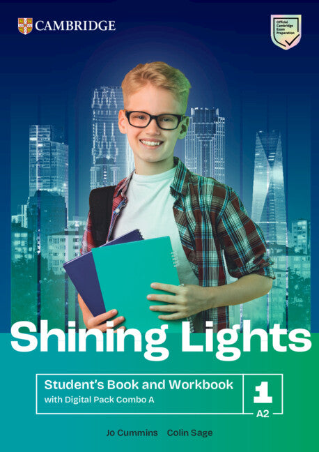 Shining lights level 1 student’s book and workbook with digital pack combo a - boek met licentie