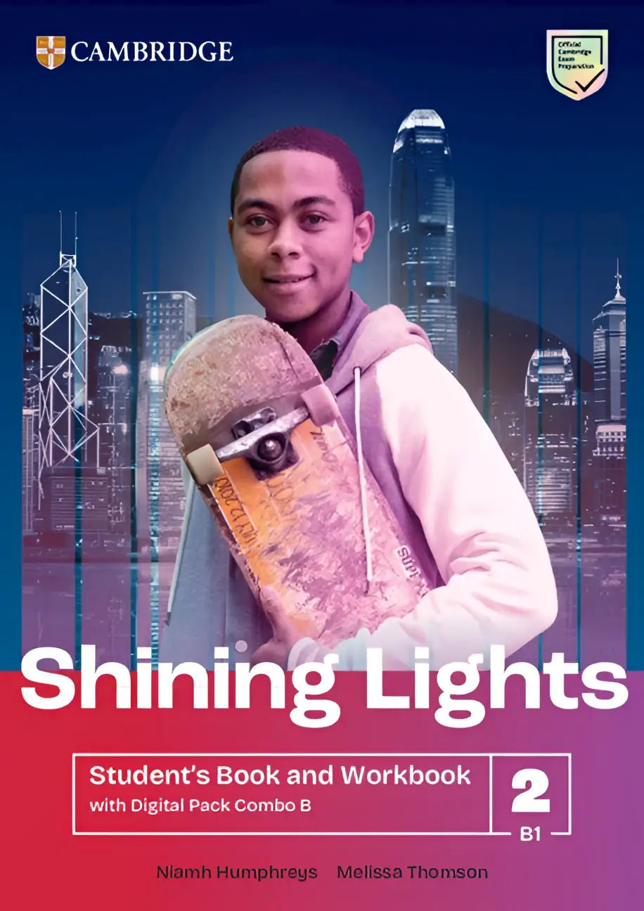 Shining lights level 2 student’s book and workbook with digital pack combo b - boek met licentie