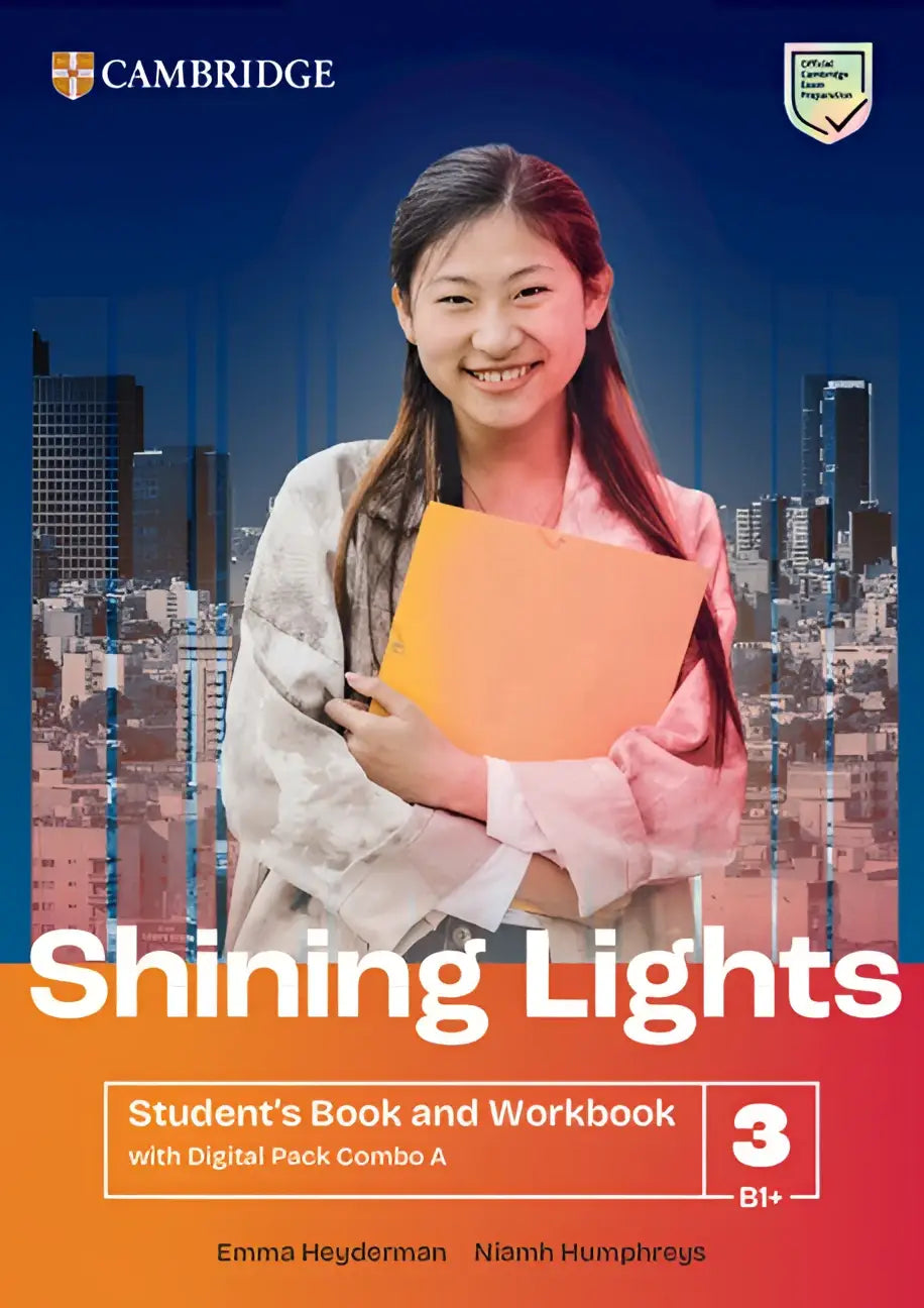 Shining lights level 3 student’s book and workbook with digital pack combo a - boek met licentie