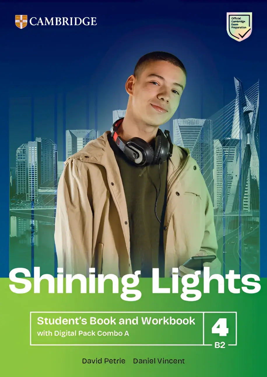 Shining lights level 4 student’s book and workbook with digital pack combo a - boek met licentie