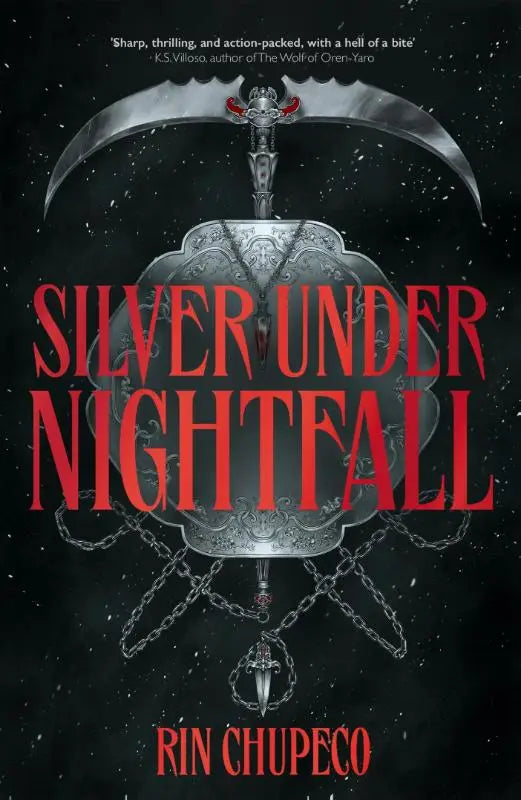 Silver Under Nightfall - an unmissable, action-packed dark fantasy featuring blood thirsty vampire courts, political intrigue, and a delicious forbidden-romance!