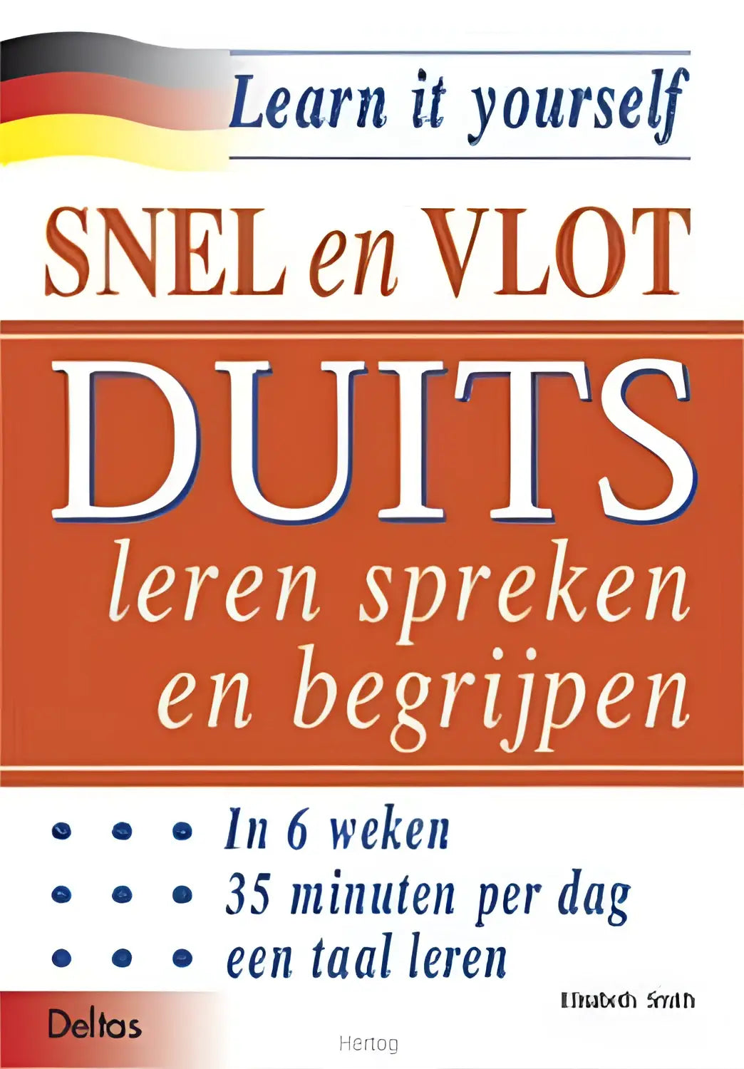 Snel en vlot duits leren - snel en vlot duits leren - boek