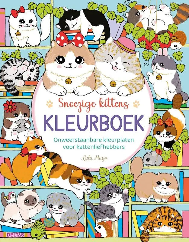 Snoezige kittens Kleurboek - Onweerstaanbare kleurplaten voor kattenliefhebbers