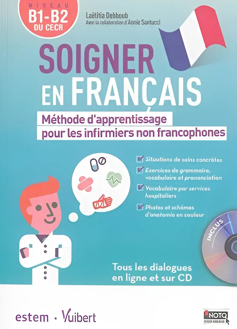 Soigner en francais avec cd - soigner en francais avec cd - boek