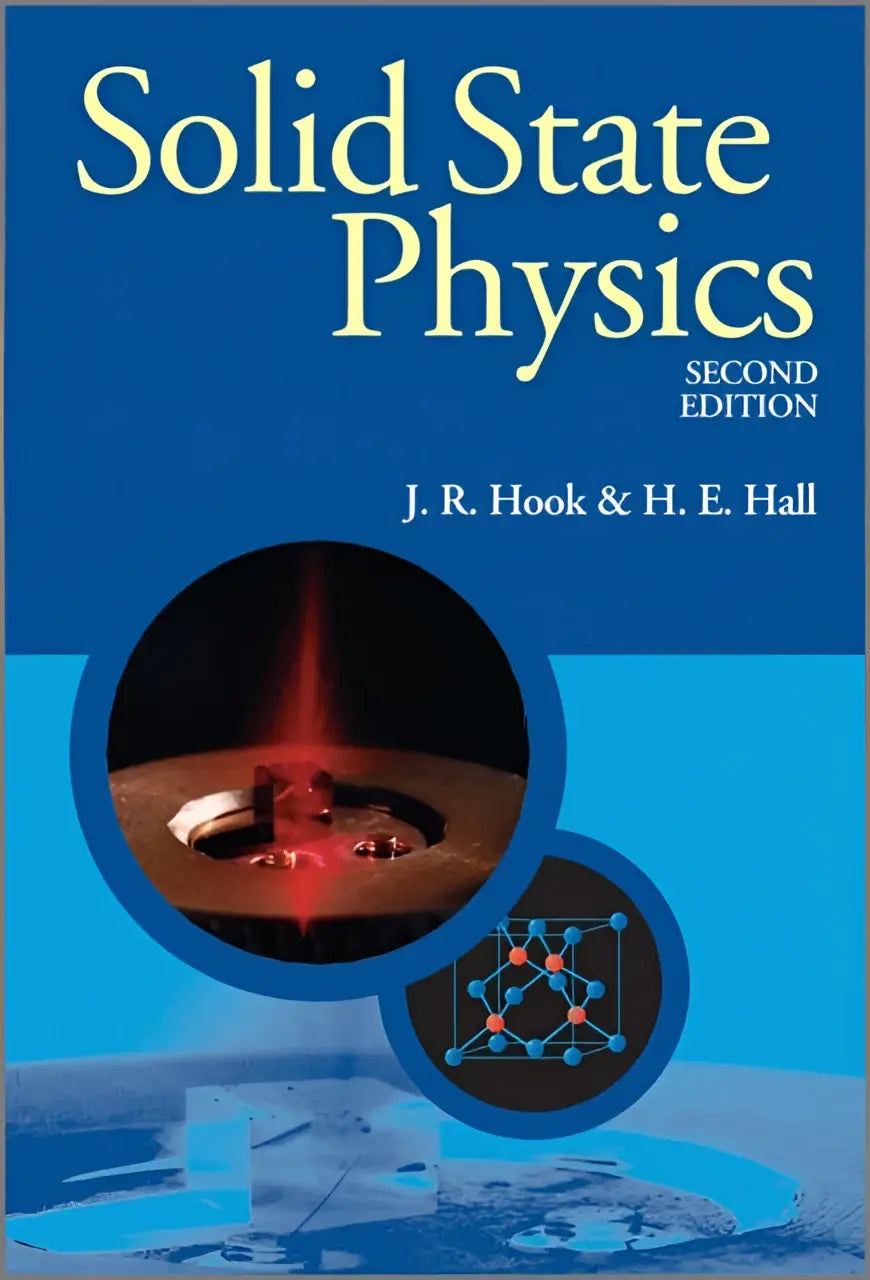 Blauw hardcover leerboek solid state physics tweede editie door j voor studie van vaste stof fysica
