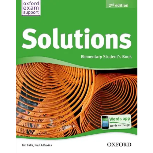 Solutions second edition - elementary student’s book - solutions second edition - elementary student’s book - boek