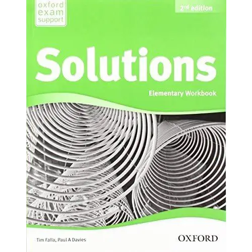 Solutions second edition - elementary workbook - solutions second edition - elementary workbook - boek
