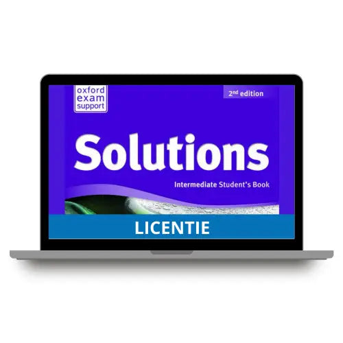 Solutions second edition - intermediate (olb) student’s e-book access code - solutions second edition - intermediate