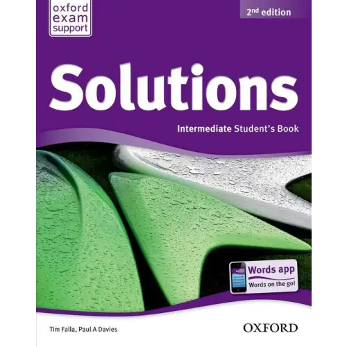 Solutions second edition - intermediate student’s book - solutions second edition - intermediate student’s book - boek