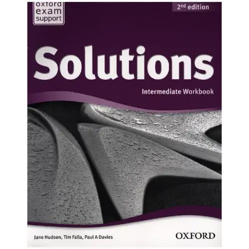 Solutions second edition - intermediate workbook + online audio - solutions second edition - intermediate workbook
