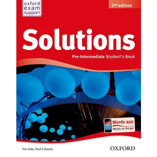 Solutions second edition - pre-intermediate student’s book - solutions second edition - pre-intermediate student’s book