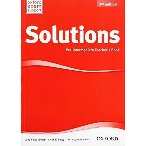 Solutions second edition - pre-intermediate teacher’s book - solutions second edition - pre-intermediate teacher’s book
