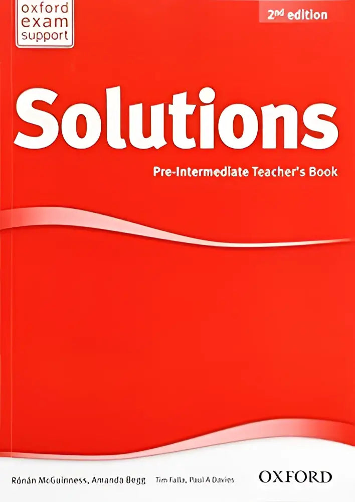 Solutions second edition - pre-intermediate teacher’s book - solutions second edition - pre-intermediate teacher’s book