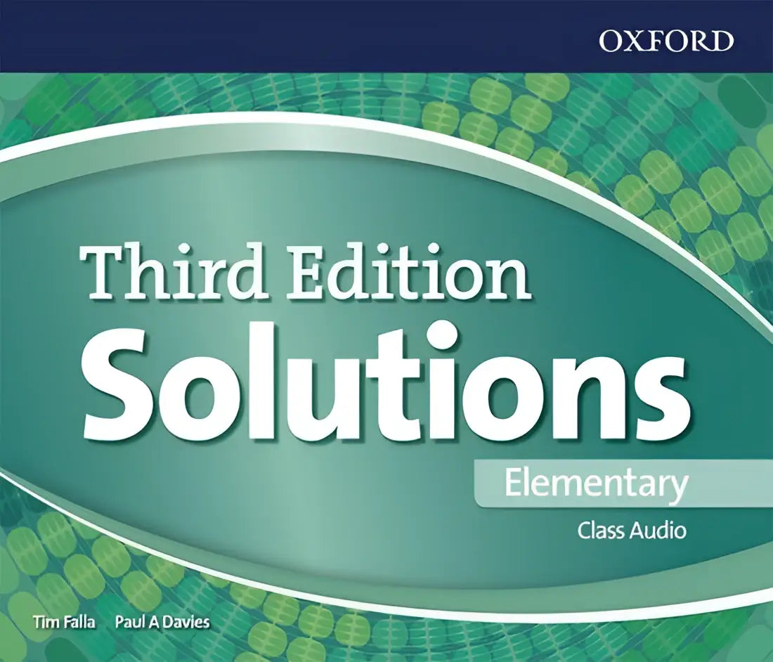 Solutions third edition - elementary class audio cd - solutions third edition - elementary class audio cd - boek
