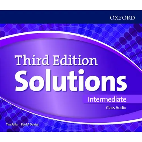 Solutions third edition - intermediate class audio cd - solutions third edition - intermediate class audio cd - boek