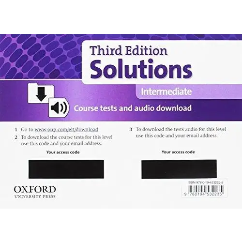 Solutions third edition - intermediate course tests pack - solutions third edition - intermediate course tests pack