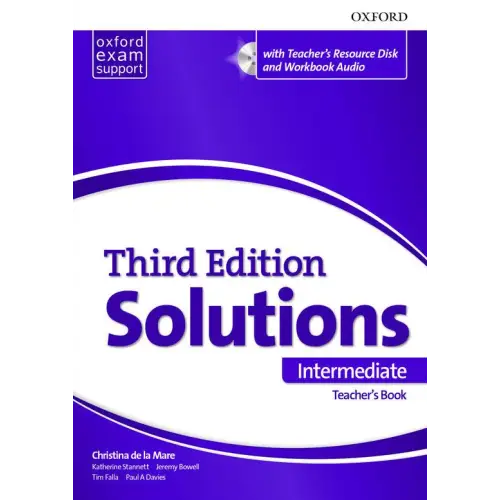Solutions third edition - intermediate essentials teacher’s book + resources - solutions third edition - intermediate