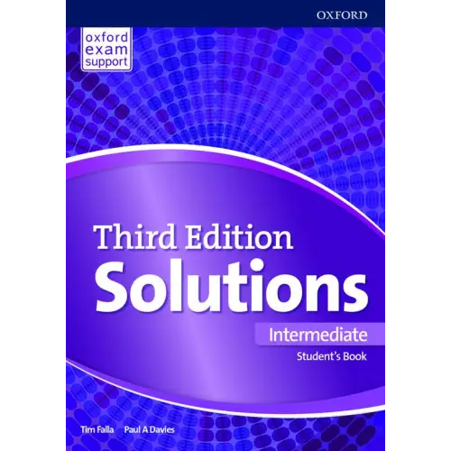 Solutions third edition - intermediate student’s book - solutions third edition - intermediate student’s book - boek