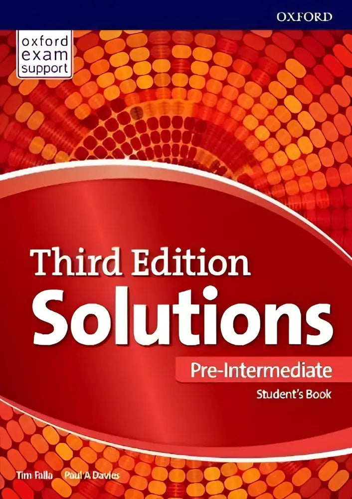 Solutions third edition - pre-intermediate workbook + online pack (nl) - solutions third edition - pre-intermediate