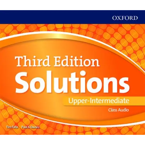 Solutions third edition - upper-intermediate class audio cd - solutions third edition - upper-intermediate class audio