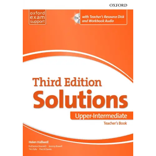 Solutions third edition - upper-intermediate essentials teacher’s book + resources - solutions third edition