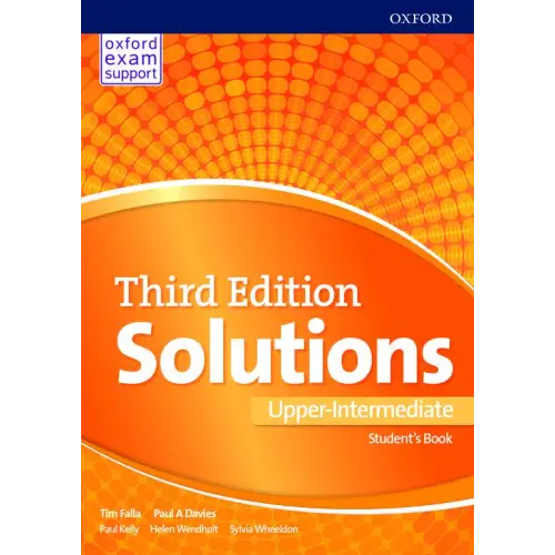 Solutions third edition - upper-intermediate student’s book + online practice pack - solutions third edition