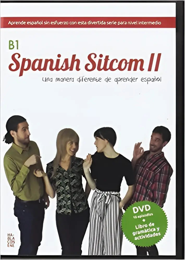 Spanish sitcom b1 2 libro + dvd - spanish sitcom b1 2 libro + dvd - boek