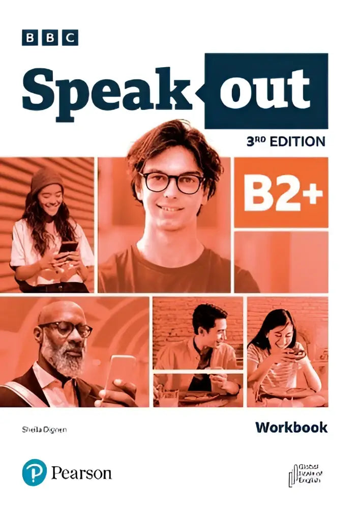 Boekwerk met key speakout 3ed b2+ workbook van sheila dignen uitgegeven door pearson in kleurendruk