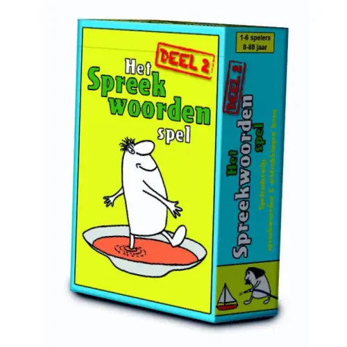 Het spreekwoordenspel 2 kaartspel - het spreekwoordenspel 2 kaartspel - boek