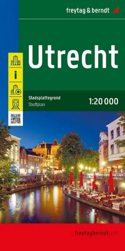 Stadsplattegrond F&B Utrecht - Stadsplattegrond schaal 1 : 20.000