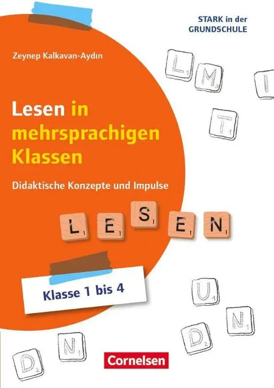 Oranje boekomslag van lesen in meersprachigen klassen door zeynep kalkavan-aydin voor meertalige klassen