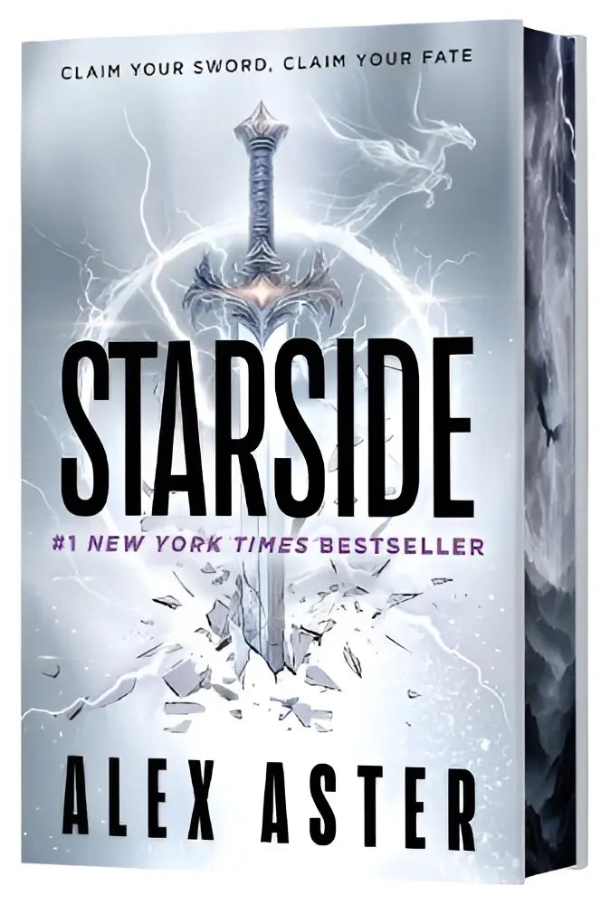 Boekomslag van deluxe limited edition novelle starside met een zilveren zwaard en gedetailleerd handvat ontwerp