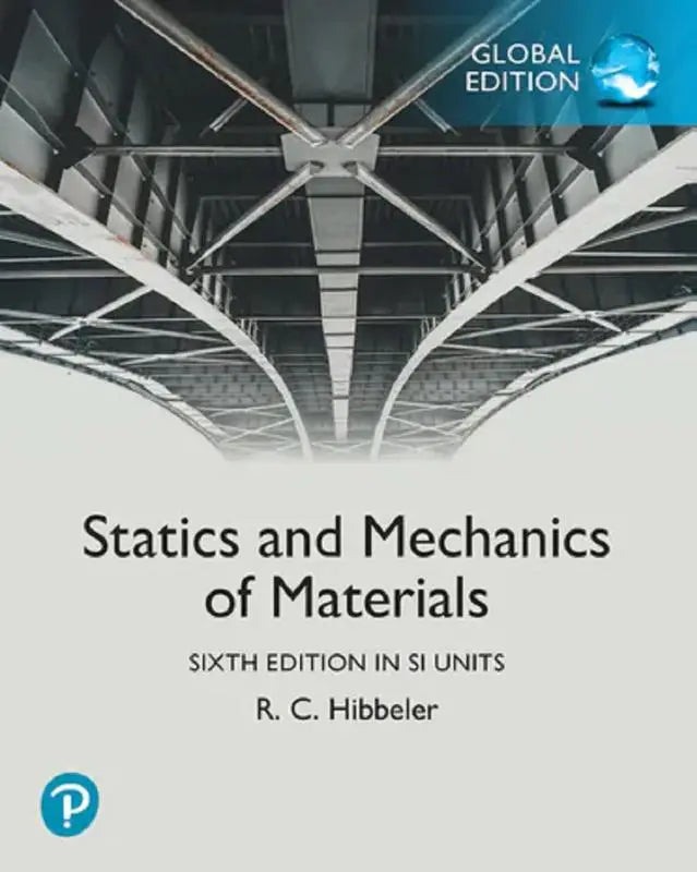 Cover van de zesde editie van statics and mechanics of materials 6th global edition in si units door r