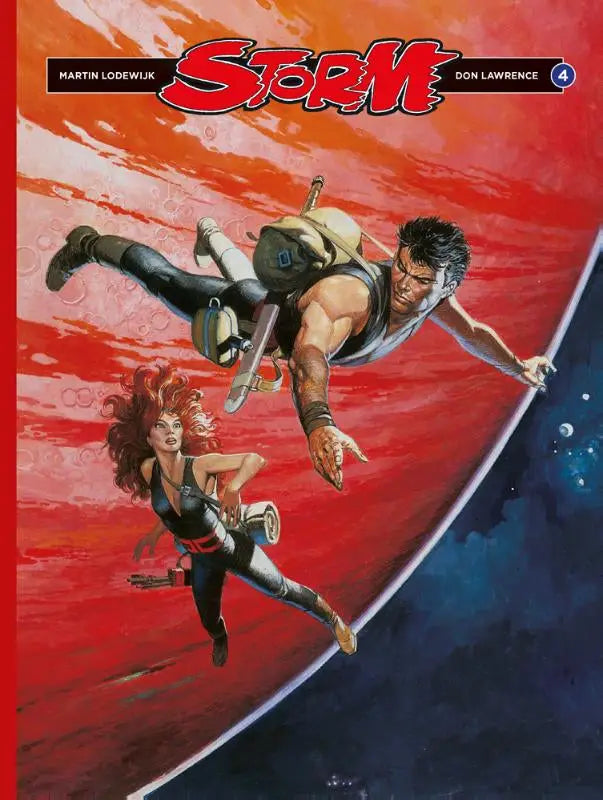De cover van storm integraal 4 met dynamische artwork door martin lodewijk voor het algemeen publiek