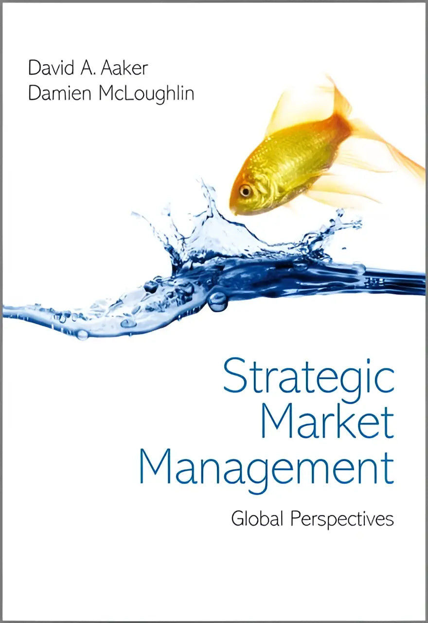 Een levendige goudvis illustreert strategisch marktmanagement in het boek Strategic Market Management Global Perspectives