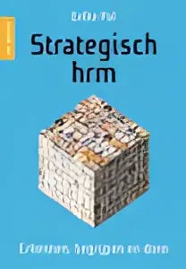 De boekcover van strategisch hrm toont een kleurrijke kubus van puzzelstukjes met de titel en ondertitel van eelke pol