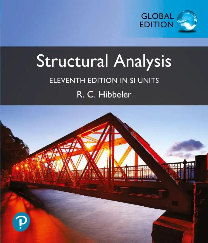 Eleventh edition textbook cover of structural analysis by r in si units for advanced structural analysis studies
