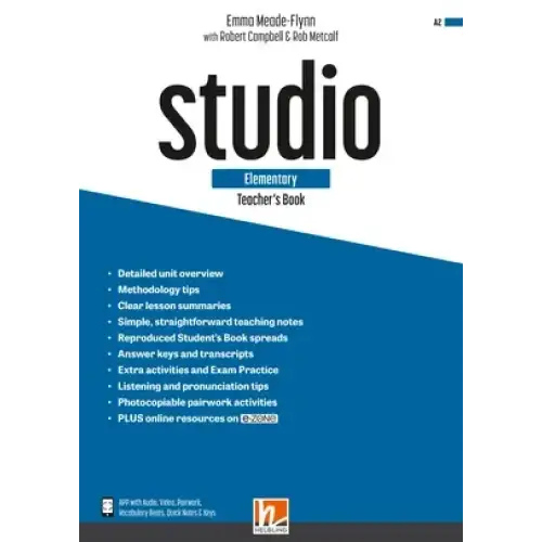 Studio elementary teacher's book + e-zone