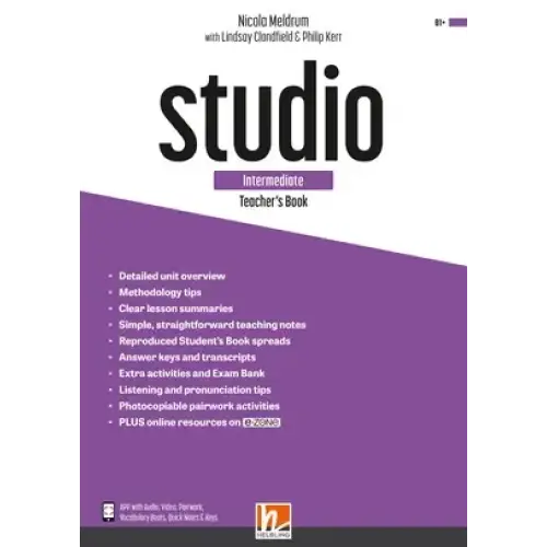 Studio intermed. Teacher's book + e-zone