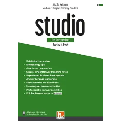 Studio pre-inter. Teacher's book + e-zone