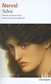 De folio classique editie van sylvie door nerval met een zacht getinte portretillustratie op de voorkant