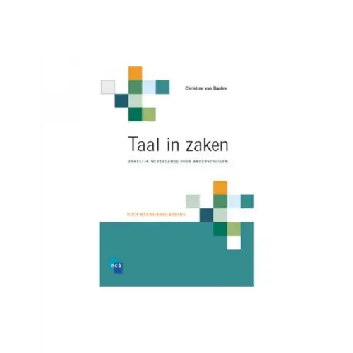 Taal in zaken handleiding - taal in zaken handleiding - boek