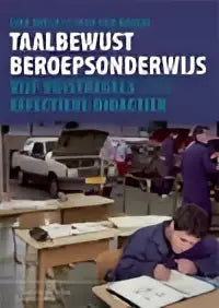 Een boek getiteld taalbewust beroepsonderwijs door j geel met focus op taalgericht beroepsonderwijs