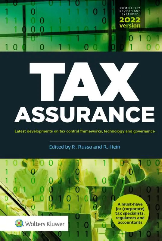 De 2022 editie van het boek tax assurance, redactie r, gepubliceerd door wolters kluwer over fiscaal recht