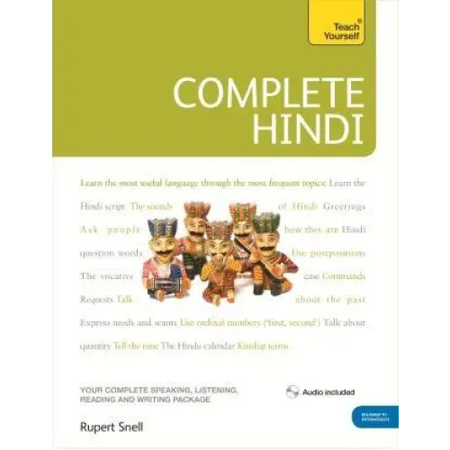 Teach yourself complete hindi book + audio-cd’s pack - teach yourself complete hindi book + audio-cd’s pack - boek