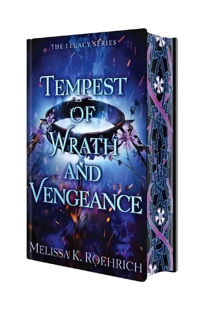 Hardcover editie van tempest of wrath and vengeance door melissa k in deluxe special edition voor verzamelaars