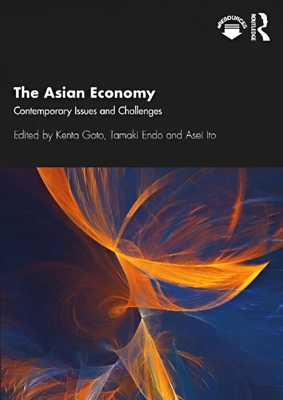 Boekcover van the asian economy contemporary issues and challenges met focus op actuele problemen en uitdagingen